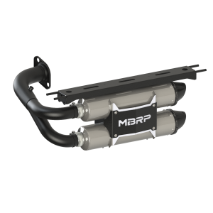 Stacked Dual Slip On Exhaust Pipe For 19-23 Honda Talon 1000 Performance Series MBRP