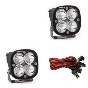 LED Light Pods Spot Pattern Pair Squadron Pro Series Baja Designs