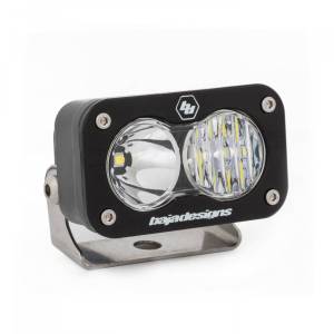 LED Work Light Clear Lens Driving Combo Pattern Each S2 Sport Baja Designs