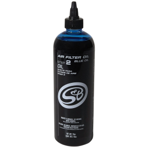 16 oz. Bottle of Air Filter Oil - Blue S&B