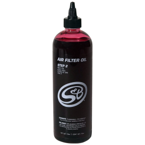 16 oz. Bottle of Air Filter Oil - Red S&B