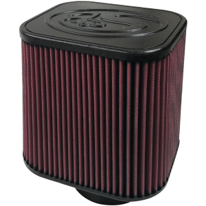 Air Filter For Intake Kits 75-1532, 75-1525 Oiled Cotton Cleanable Red S&B