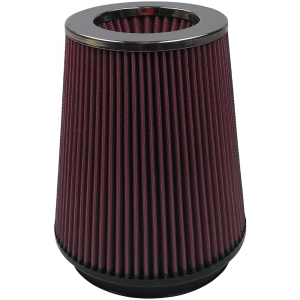 Air Filter For Intake Kits 75-2514-4 Oiled Cotton Cleanable Red S&B