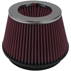 Air Filter For Intake Kits 75-2519-3 Oiled Cotton Cleanable Red S&B