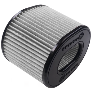 Air Filter For Intake Kits 75-5021 Dry Extendable White S&B