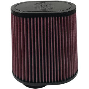 Air Filter For Intake Kits 75-5028 Oiled Cotton Cleanable Red S&B