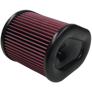 Air Filter For Intake Kits 75-5074 Oiled Cotton Cleanable Red S&B