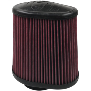 Air Filter For Intake Kits 75-5104,75-5053 Oiled Cotton Cleanable Red S&B