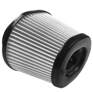 Air Filter For Intake Kits 75-5105,75-5054 Dry Extendable White S&B