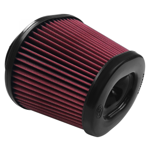 Air Filter For Intake Kits 75-5105,75-5054 Oiled Cotton Cleanable Red S&B