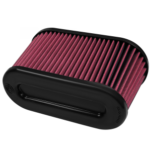 Air Filter For Intake Kits 75-5107 Oiled Cotton Cleanable Red S&B