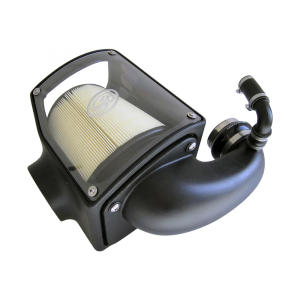 Cold Air Intake For 92-00 GMC K-Series V8-6.5L Duramax Dry Dry Extendable White S&B