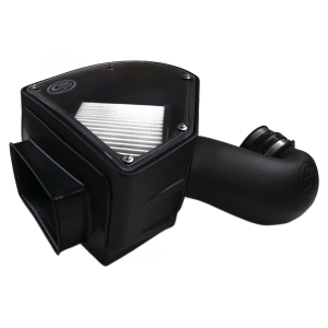 Cold Air Intake For 94-02 Dodge Ram 2500 3500 5.9L Cummins Dry Extendable White S&B