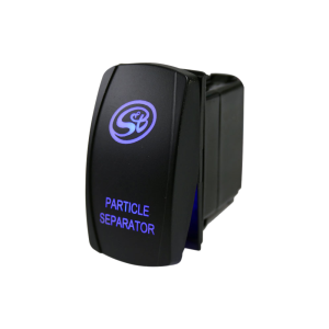 LED Rocker Switch with S&B Logo for Particle Separator