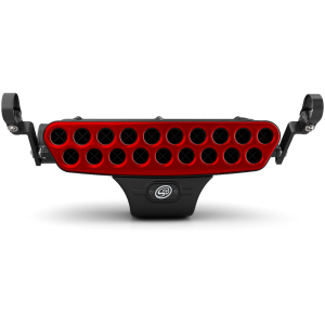 Stainless Steel Red Faceplate for Particle Separator S&B