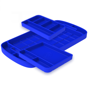 Tool Tray Silicone 3 Piece Set Color Blue S&B