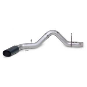 Monster Exhaust System 5-inch Single Exit Black Tip 2017- 2019 Chevy/GMC 2500/3500 Duramax 6.6L L5P Banks Power