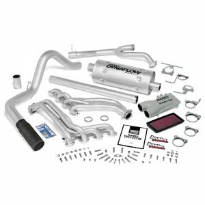 PowerPack Bundle Complete Power System 87-89 Ford 460 Automatic Transmission Black Tip Banks Power