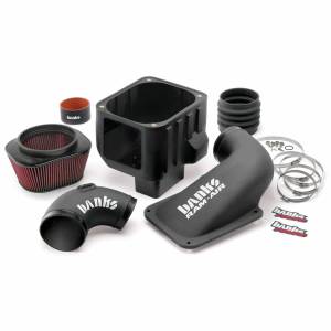 Ram-Air Cold-Air Intake System Oiled Filter 07-10 Chevy/GMC 6.6L LMM Banks Power