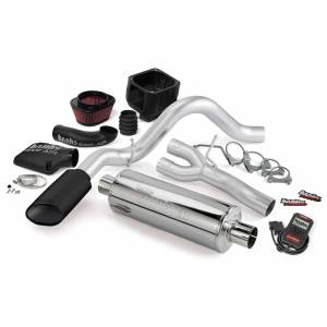 Stinger Bundle Power System W/Single Exit Exhaust Black Tip 99-02 Chevy 4.8-5.3L ECSB Banks Power