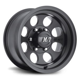 Classic III 15X10 with 5X4.50 Bolt Pattern 3.625 Back Space Satin Black