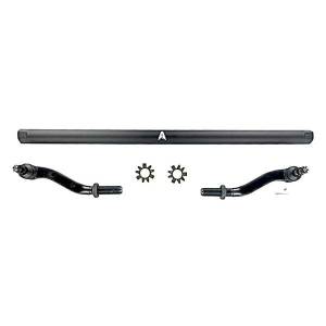 Apex Chassis Heavy Duty 2.5 Ton Tie Rod Assembly in Black Anodized Aluminum Fits 19-22 Jeep Gladiator JT 18-22 Jeep Wrangler JL/JLU Rubicon Mohave Sahara Sport