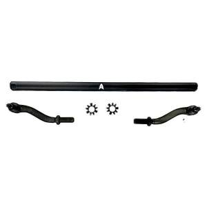 Apex Chassis Heavy Duty JK 2.5 Ton Heavy Duty Tie Rod Assembly in Black Anodized Aluminum. Fits: 07-18 Jeep Wrangler JK JKU Rubicon Sahara Sport