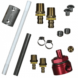 FASS STK1003 Diesel Fuel 5/8 In Fuel Module Suction Tube Kit Includes Bulkhead Fitting