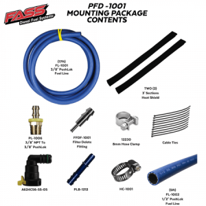 FASS PFD1001 Powerstroke Filter Delete Kit