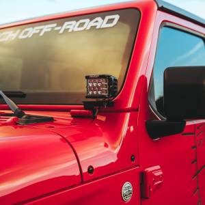 Rigid Industries - 2018 Wrangler JL A-Pillar Mount RIGID Industries - Image 2