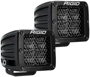 Spot Diffused Midnight Surface Mount Pair D-Series Pro RIGID Industries