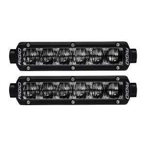 SAE 6 Inch Fog Light Pair SR-Series Pro RIGID Industries