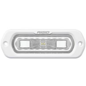 SR-L Series Marine Spreader Pod 2 Wire Flush Mount White With White Halo RIGID Industries