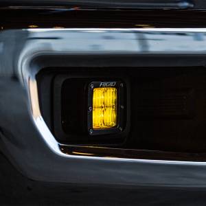 Rigid Industries - SAE J583 Compliant Selective Yellow Fog Light Pair D-Series Pro Street Legal Surface Mount Rigid Industries - Image 4