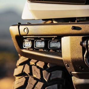 Rigid Industries - 2021-Present Bronco Mod Bumper Triple SR-M Fog Light Kit RIGID Industries - Image 4