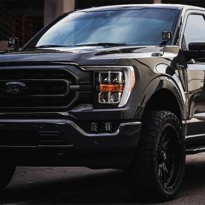 Rigid Industries - 2021-Present Ford F-150/Raptor A-Pillar D-SS Light Kit RIGID Industries - Image 6