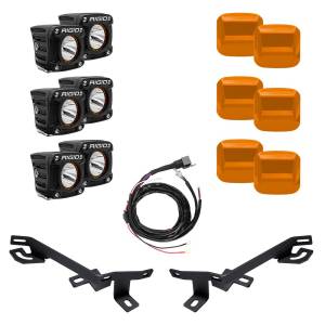 Rigid Industries - Polaris Razor Revolve A-Pillar Light Kit Rigid Industries - Image 4