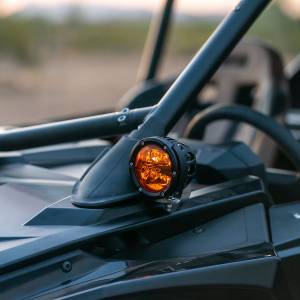 Rigid Industries - Polaris Razor 360-Series Amber PRO A-Pillar Light Kit Rigid Industries - Image 3