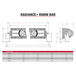 Rigid Industries - Radiance Plus 50 Inch RGBW Light Bar RIGID Industries - Image 3