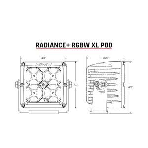 Rigid Industries - Radiance Plus Pod XL RGBW Pair RIGID Industries - Image 3