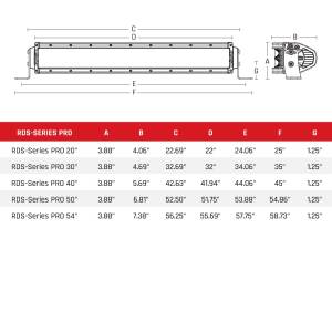 Rigid Industries - RDS-Series Pro 50 Inch Spot Rigid Industries - Image 3