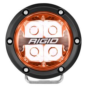 Rigid Industries - 360-Series 4 Inch Off-Road Lamp Spot Beam RGBW Backlight Set of 2 Rigid Industries - Image 2