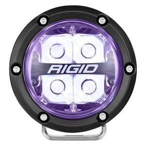 Rigid Industries - 360-Series 4 Inch Off-Road Lamp Spot Beam RGBW Backlight Set of 2 Rigid Industries - Image 5