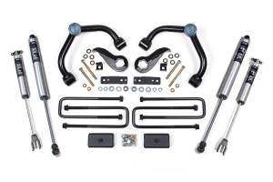 3 Inch Lift Kit Silverado/Sierra 2500HD/3500HD 20-24 3 Inch Block Kit with Overload Fox 2.0 Performance Shocks