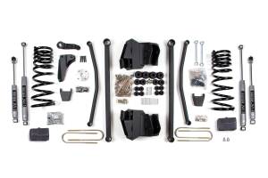 8 Inch Leaf Spring Lift Kit Long Arm Dodge Ram 2500 09-13 4WD Diesel Fox 2.0 Performance Shocks