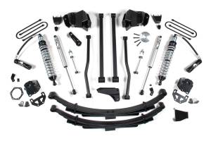 8 Inch Lift Kit 09-13 Ram Coil Over Long Arm w/4 inch Axle Rear Block Kit Diesel With Fox Shocks