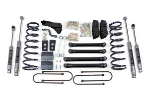 4 Inch Lift Kit Dodge Ram 2500 Power Wagon 2008 4WD 4 Inch Block 3.5 Inch Axle NX2 Nitro