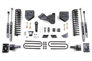 4 Inch Lift Kit Ford F250/F350 Super Duty 11-16 4WD Diesel Leaf Springs NX2 Nitro Shocks