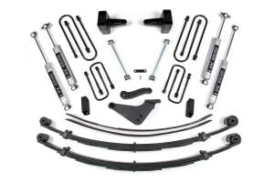 6 Inch Lift Kit Ford Excursion 00-05 4WD Block Kit and Add A Leaf NX2 Nitro