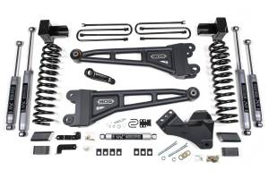 5 Inch Lift Kit w/ Radius Arm Ford F250/F350 Super Duty 23-24 4WD Gas 5 Inch Block with 2 Leaf Main NX2 Nitro